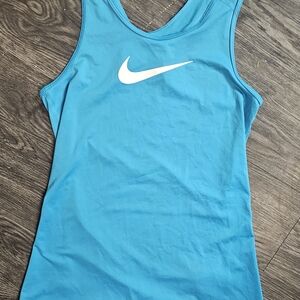 Nike Women's Vibrant Blue Tank Top